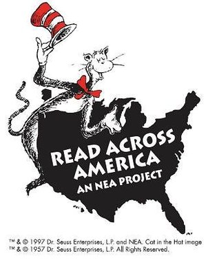 Read Across America -an NEA project logo image